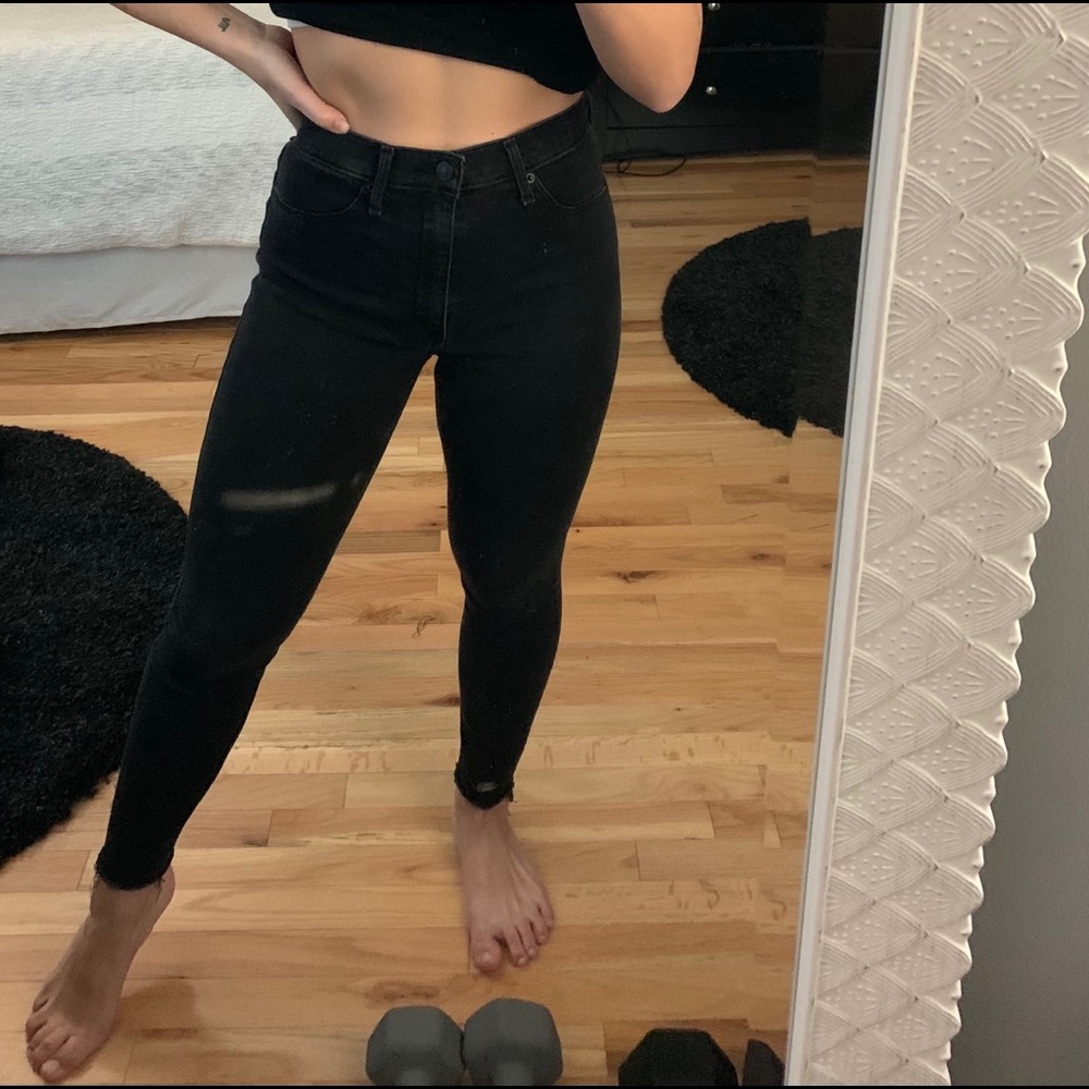 Ultra high rise Abercrombie jean legging
